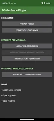DynamicG Geofence Plugin android App screenshot 0