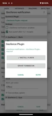 DynamicG Geofence Plugin android App screenshot 1